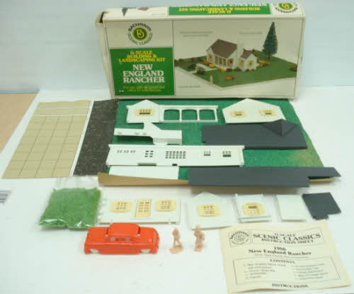 Bachmann 1986 O Scenic Classics New England Rancher House Building Kit