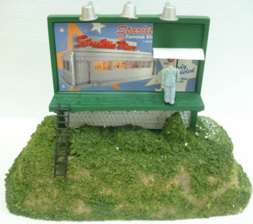 K-Line K40816A O Built-Up Starlight Diner & Starlight Billboard