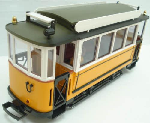 LGB 3500 G Scale Yellow Non-Powered Streetcar / Trolley NIB