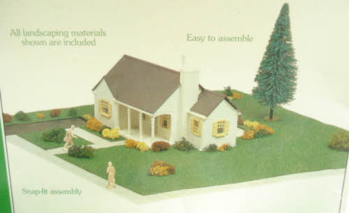 Bachmann 1986 O Scenic Classics New England Rancher House Building Kit