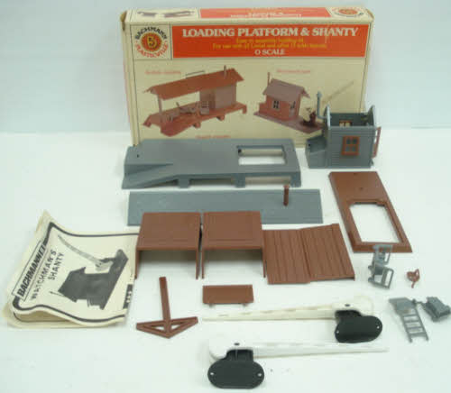 Bachmann 1952 O Scale Plasticville Loading Platform & Shanty Building Kit