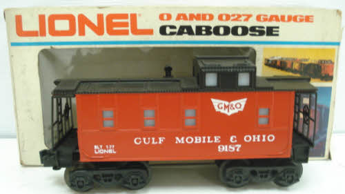 Lionel 6-9187 O Gulf, Mobile and Ohio Lighted Caboose LN/Box