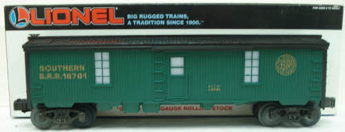 Lionel 6-16701 O Southern Lighted Tool Car