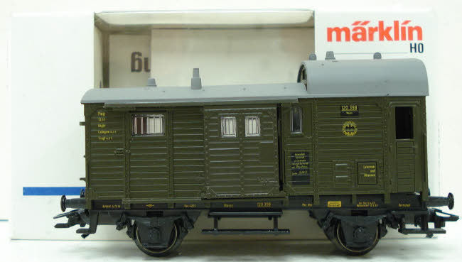 Marklin 4699 HO Scale DRG Freight Train Baggage Car LN/Box