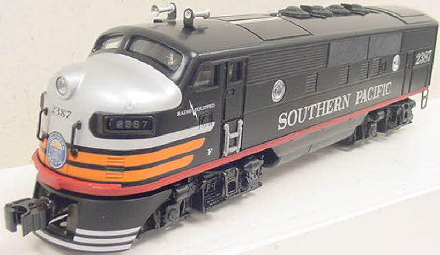 Lionel 6-38197 O Gauge Southern Pacific F-3 ABA Diesel Locomotive Set #2387 LN/Box