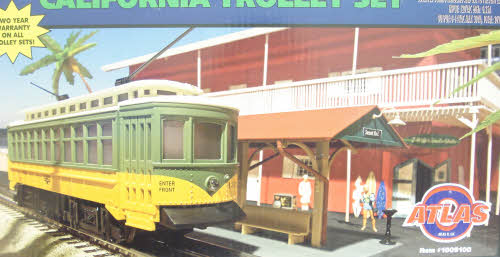 Atlas 1009100 Industrial Rail California O Gauge Trolley Set