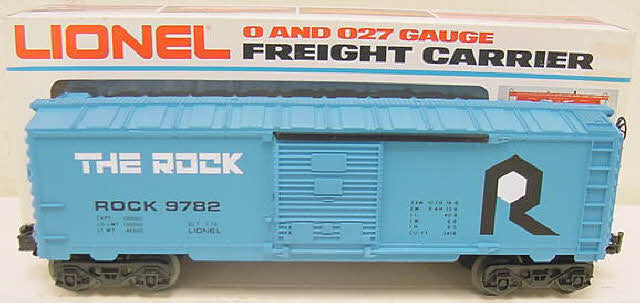 Lionel 6-9782 O Gauge The Rock Boxcar LN/Box
