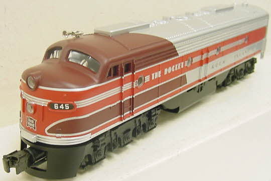 MTH 30-2187-1 Rock Island E-8 AA Diesel Engine Set w/PS1 #645/643 NIB