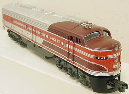 MTH 30-2187-1 Rock Island E-8 AA Diesel Engine Set w/PS1 #645/643 NIB