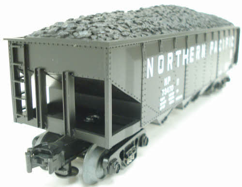 MTH 30-7531 O Northern Pacific RailKing 4-Bay Hopper Car Set (Set of 6) LN/Box