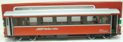 LGB 33670 G Scale RhB Passenger Car - Metal Wheels LN/Box