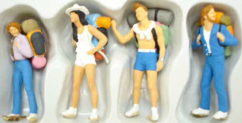 Preiser 63515 O Hitch-Hikers Figures (Set of 4)