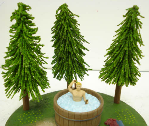 Lionel 6-24160 O Gauge Rub-a-Dub-Dub Animated Scene