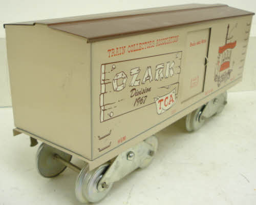 McCoy 1011 Standard Gauge Ozark 1967 TCA Boxcar MT/Box
