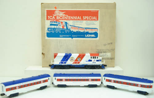 Lionel 6-1976 O Gauge TCA Bicentennial Train Set VG/Box