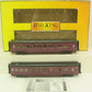 MTH 30-6731 O CP 60' Streamlined ABS Sleeper/Diner Passenger Car Set (Set of 2) LN/Box
