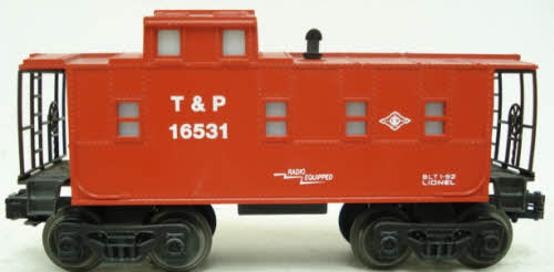 Lionel 6-16531 O Gauge Texas & Pacific Square Window Lighted Caboose LN/Box
