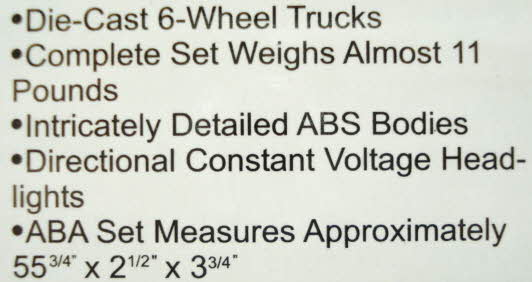 MTH 20-2208-1 O Union Pacific E-8 ABA Diesel Engine Set #951/963B/949 w/PS1 LN/Box