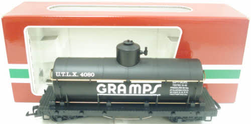 LGB 4080 Y02 G-Scale UTLX GRAMPS Tank Car #4080 - Metal Wheels LN/Box