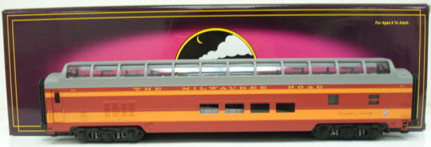 MTH 20-6772 Milwaukee Road Vista Dome Car LN/Box