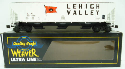 Weaver U3708 O Scale Lehigh Valley PS-2 Hopper 3-Rail #50915 LN/Box
