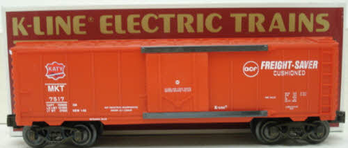 K-Line K7517 O Gauge Katy/MKT Classic Boxcar