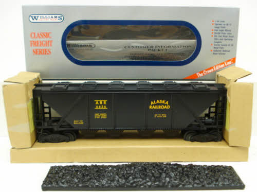 Williams HC01 Alaska Quad Hopper w/Coal Load MT/Box