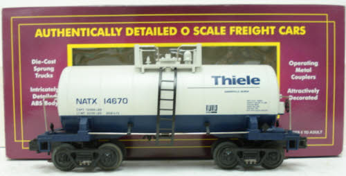 MTH 20-96044 O Scale Theile Kaolin Co. 8000 Gallon Tank Car #14670 LN/Box