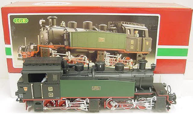 LGB 2085D G Scale DB/ESG 0-6-6-0 Mallet Steam Locomotive #104 LN/Box