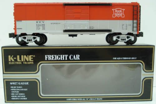 K-Line K641-1391 O REX Rock Island/Southern Pacific Golden State Boxcar #6411391 LN/Box