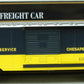 K-Line K641-1251 O Gauge Chesapeake & Ohio Boxcar # 6411251 LN/Box