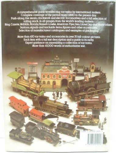 The Collectors All-Color Guide to Toy Trains by Ron McCrindell Hardcover Book EX