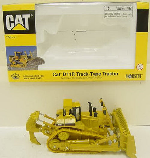 Norscot 55025 1:50 Caterpillar D11-R Track-Type Bulldozer Construction Vehicle NIB