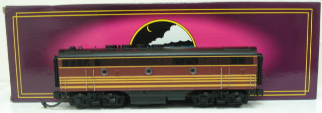 MTH 20-2126-3 O Gauge Boston & Maine Non-Powered B-Unit Diesel Engine LN/Box