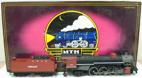 MTH 20-3087-1 4-6-2 GM&O 4-6-2 Pacific Steam Locomotive & Tender w/PS2 #5296 LN/Box