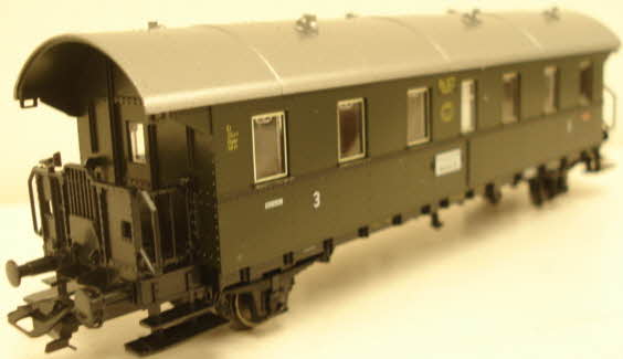 Marklin 43137 HO Scale German Imperial Railway 3-Car Passenger Set LN/Box