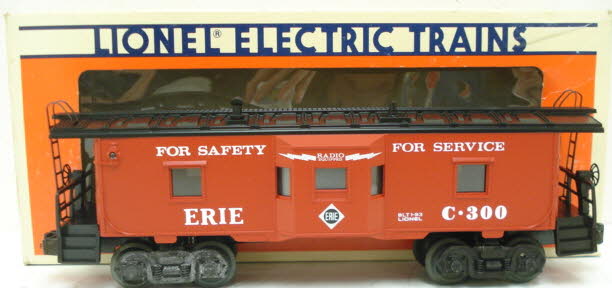 Lionel 6-19719 O Erie Bay Window Caboose W/Illuminated Interior #C-300 LN/Box