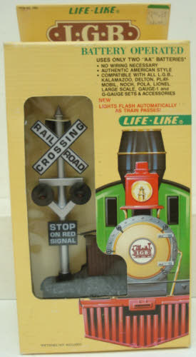 LGB 1962 Lighted Operating Crossing Signal LN/Box