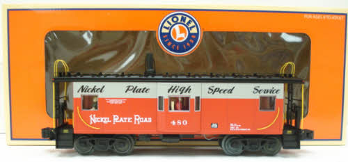 Lionel 6-17643 O Gauge Nickel Plate Road Lighted Caboose #480 LN/Box