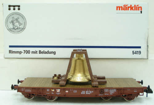 Marklin 5419 Flatcar w/Bell LN/Box