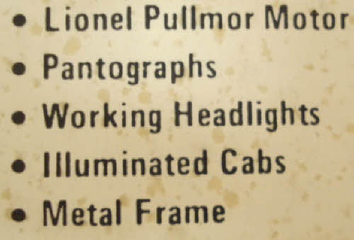 Lionel 6-8558 O The Milwaukee Road GE EP-5 Electric Locomotive #8558 NIB