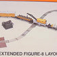 Lionel 6-11723 Amtrak Work Train O Gauge Diesel Train Set MT/Box