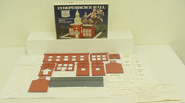 Bachmann 2921 HO Scale Plasticville Independence Hall Building Kit