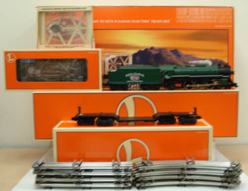 Lionel 6-21781 O Gauge Case Cutlery Steam Freight Train Set MT/Box