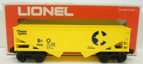 Lionel 6-9016 O Gauge Baltimore & Ohio 2-Bay Hopper LN/Box