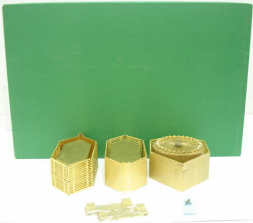 Overland 3381 Brass Camas Prairie Bridge #50 w/ Crib & Pier