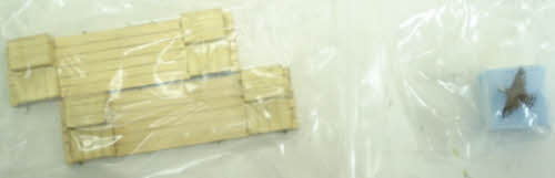 Overland 3381 Brass Camas Prairie Bridge #50 w/ Crib & Pier