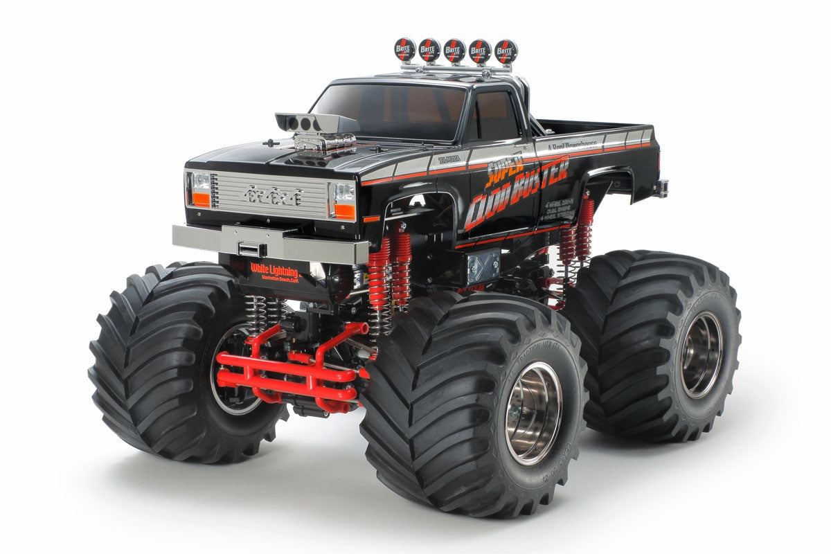 Tamiya 47432 1:10 RC Super Clod Buster Black Limited Edition Trucks