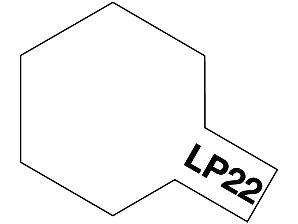 Tamiya 82122 Color Lacquer Lp-22 Flat Base - 10 ml Bottle