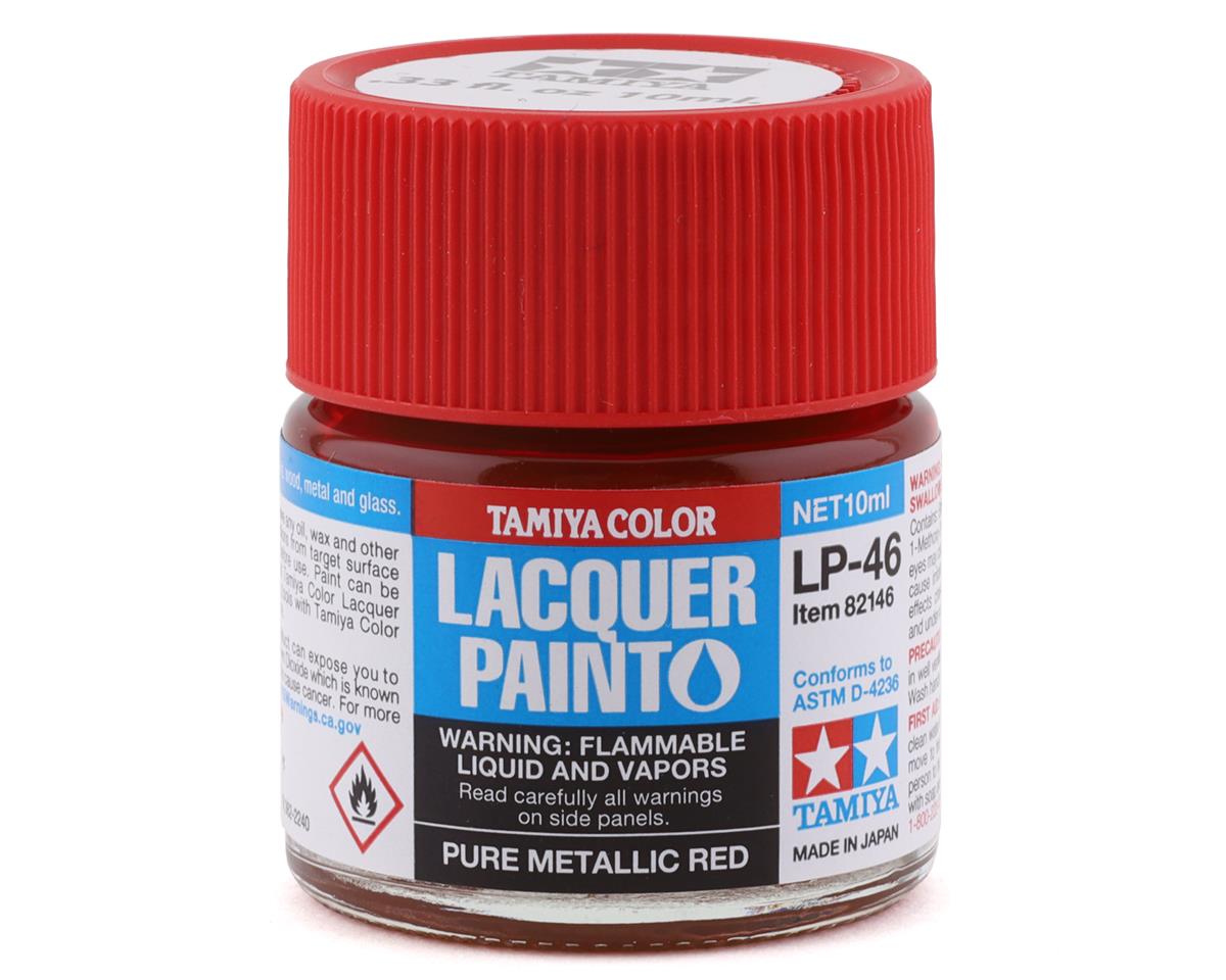 Tamiya 82146 Lacquer LP-46 Metallic Red - 10 ml Bottle